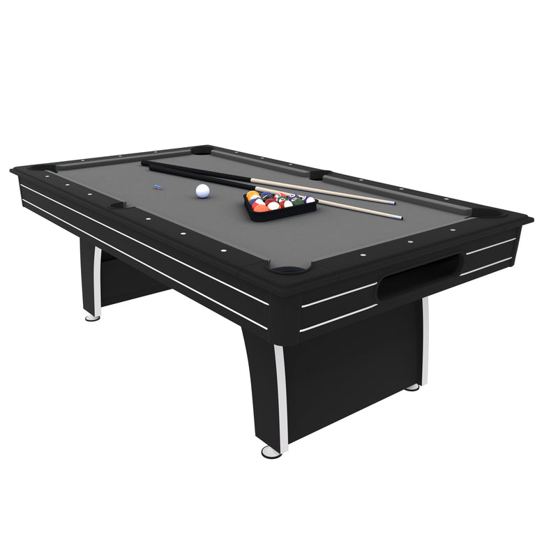 Fat Cat Tucson 7' Pool Table with Ball Return Grey Playing Surface