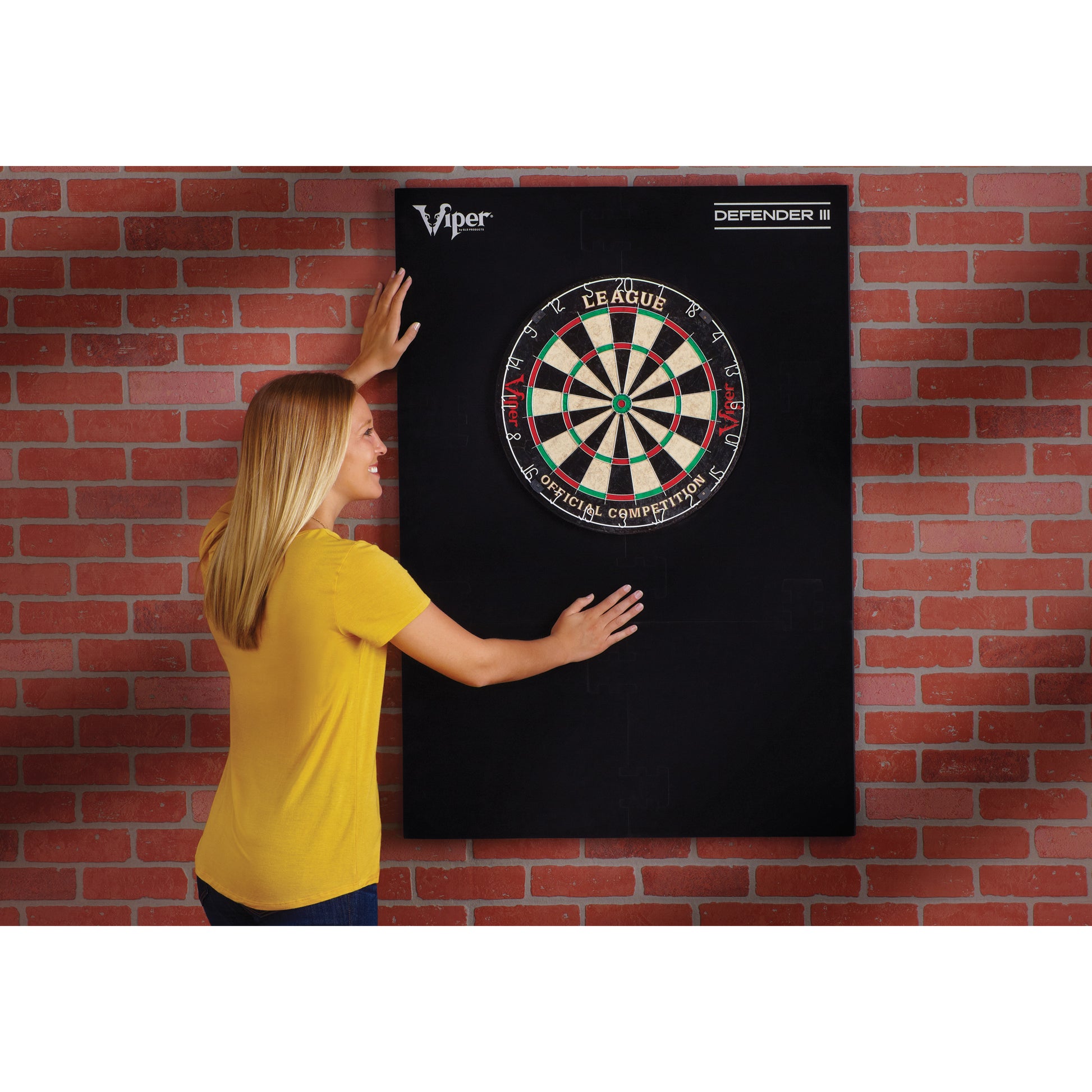 Viper Wall Defender III Dartboard Surround Pink