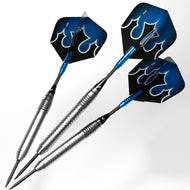 Viper Shot King Steel Tip Dart Set | 80% Tungsten | Blue | 24 Grams