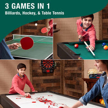 Load image into Gallery viewer, Fat Cat Original 3-in-1 Green 7&#39; Pockey™ Multi-Game Table
