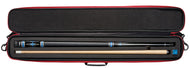 Casemaster Parallax Plus Billiard Cue Case (Pool Stick Case) | Red