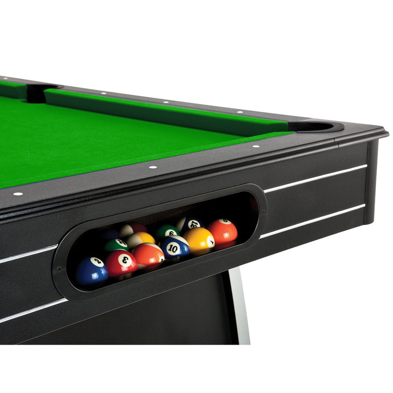 Fat Cat Tucson 7' Pool Table with Ball Return Green Playing Surface