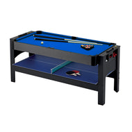 Fat Cat 3-in-1 6' Flip Multi-Game Table Blue Top