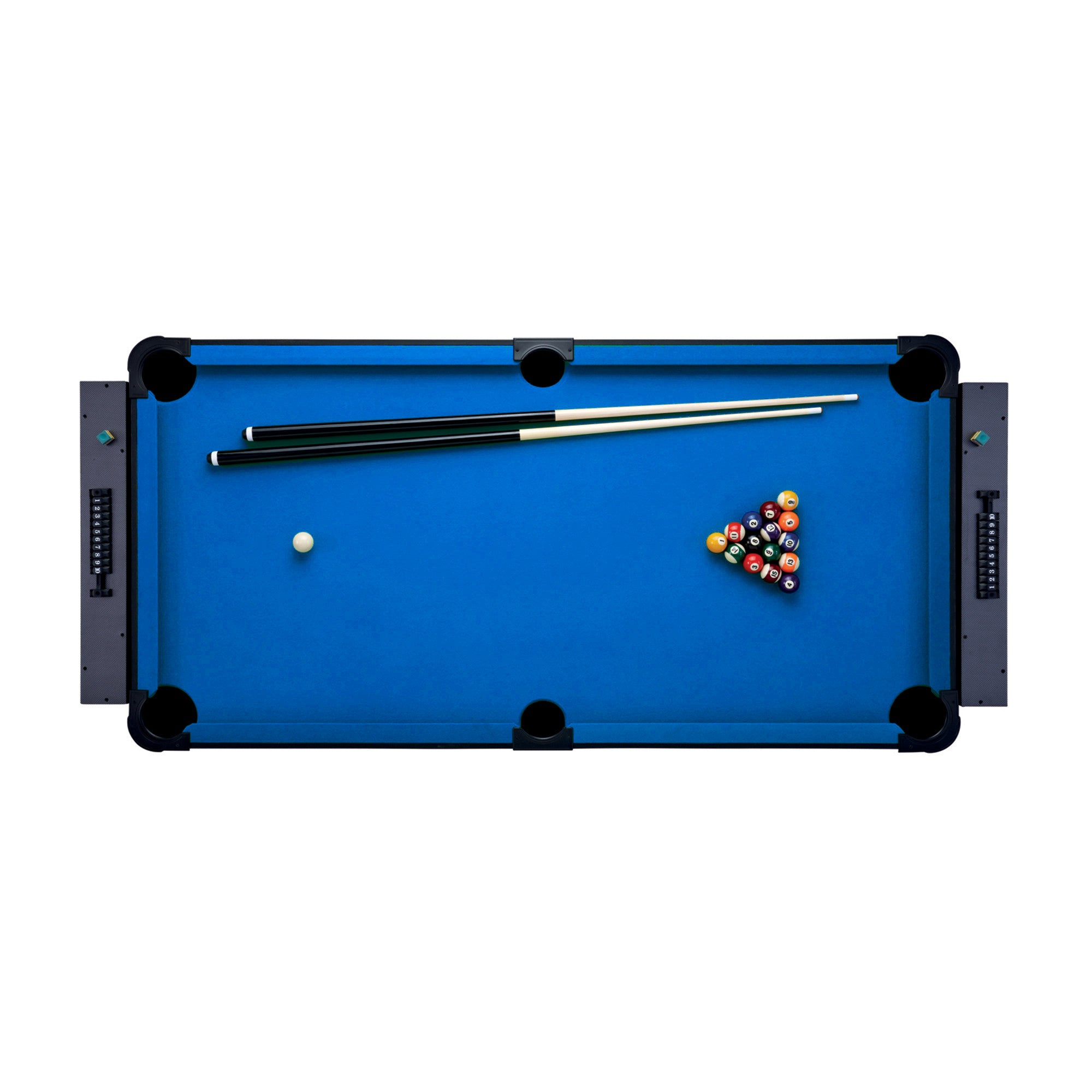Fat Cat 3-in-1 6' Flip Multi-Game Table Blue Top