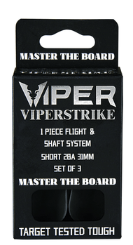 ViperStrike 1-Piece Shaft and Flight Black