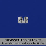 Viper Framed Dartboard Backboard Blue