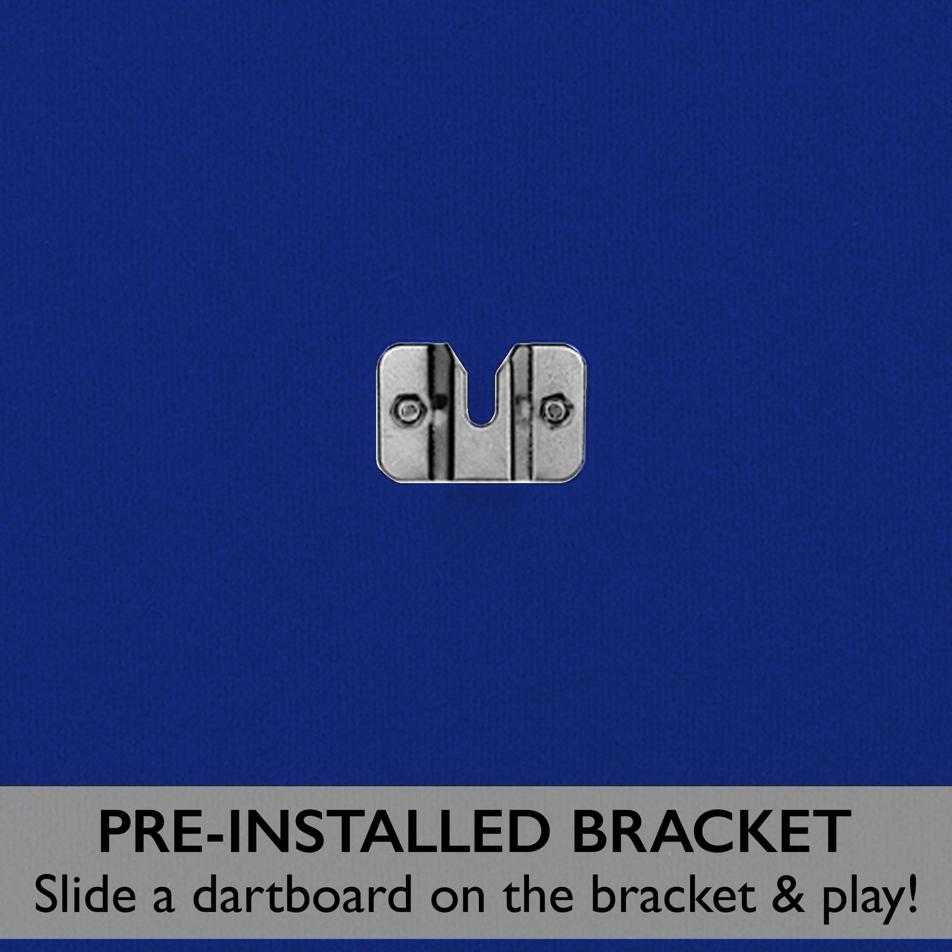 Viper Framed Dartboard Backboard Blue