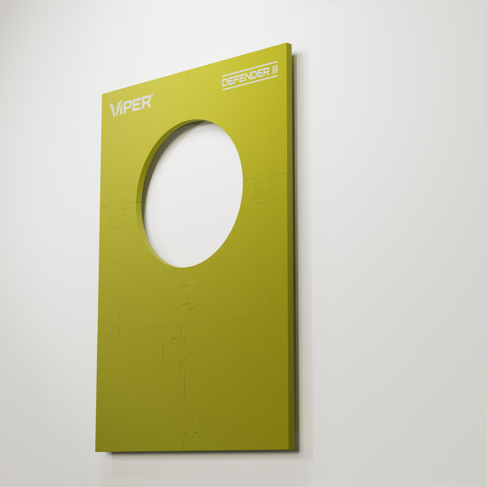 Viper Wall Defender III Dartboard Surround Yellow