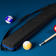 Casemaster Parallax Pro Billiard Cue Case (Pool Stick Case) | Blue