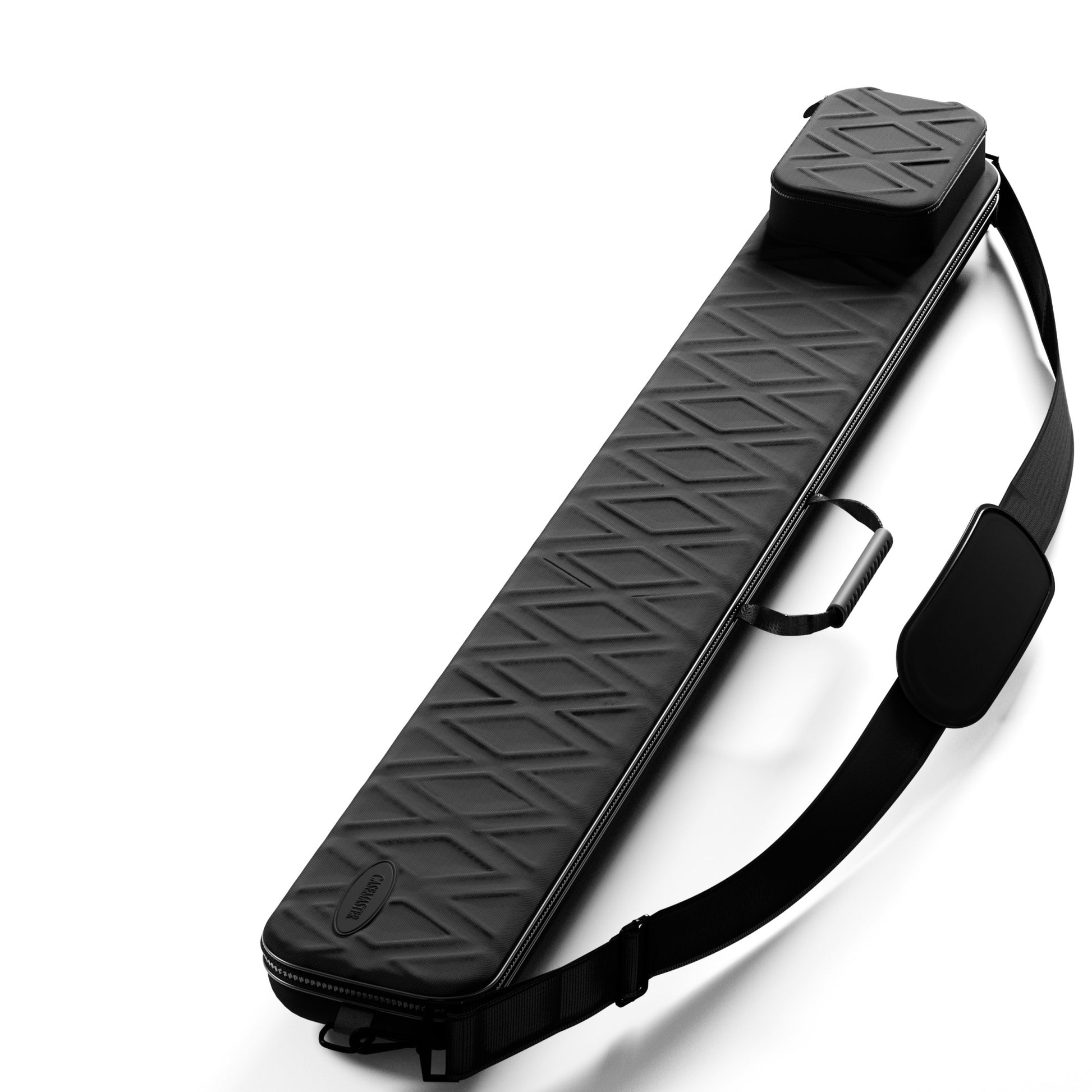 Casemaster Parallax Plus Billiard Cue Case (Pool Stick Case) | Black