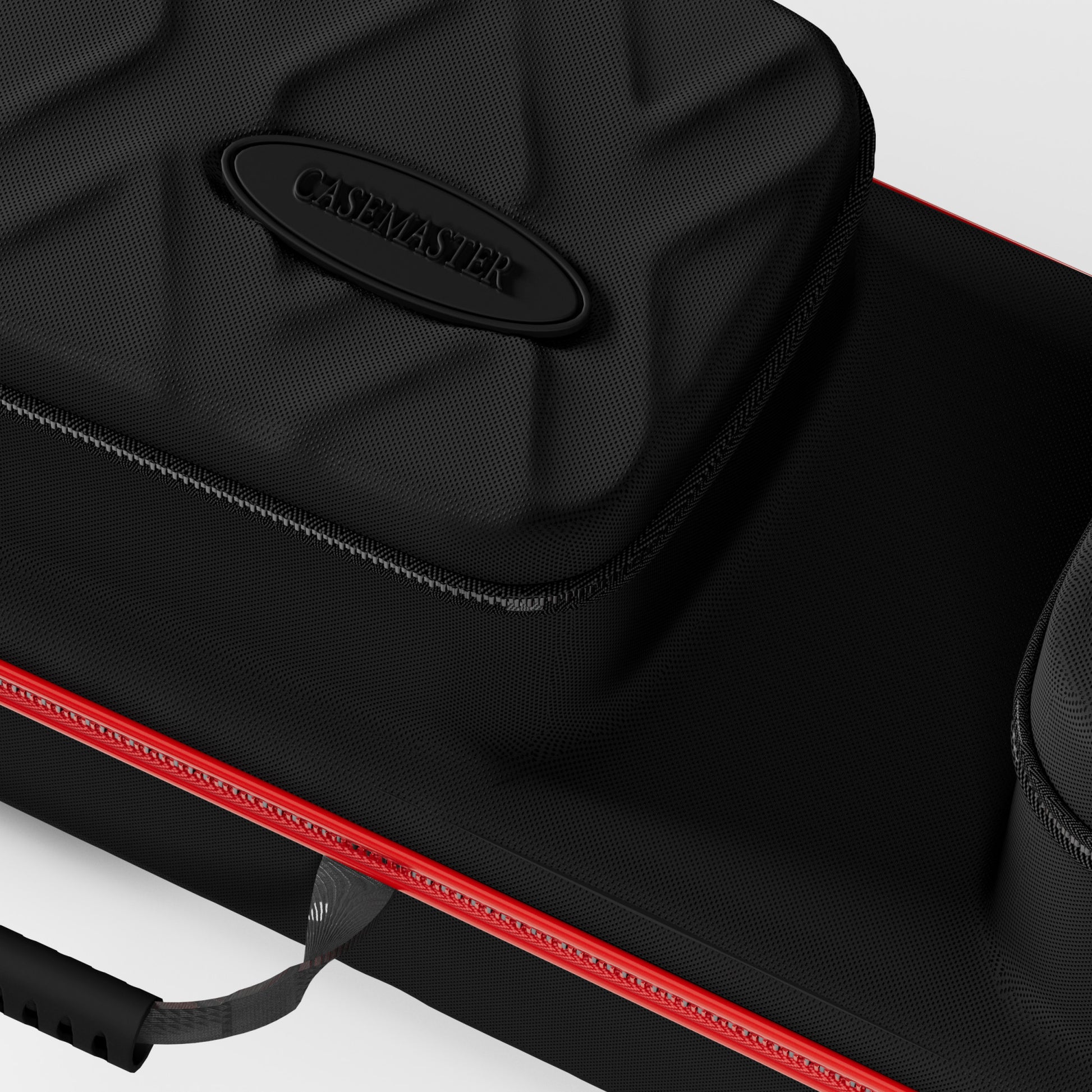 Casemaster Parallax Diamond Billiard Cue Case (Pool Stick Case) | Red