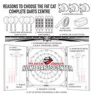 Fat Cat Complete Home Darts Center | The Ultimate All-in-One Dartboard Solution
