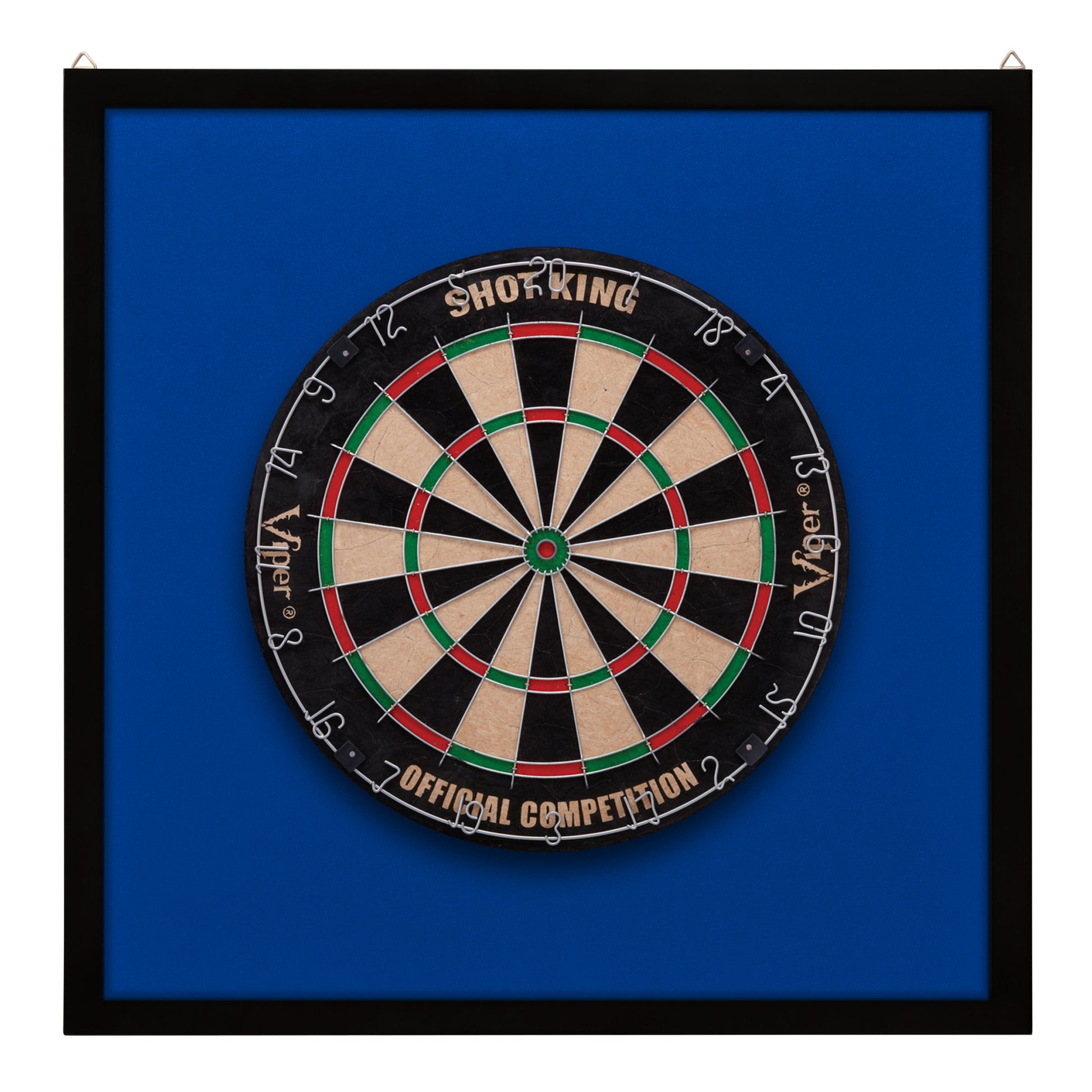 Viper Framed Dartboard Backboard Blue