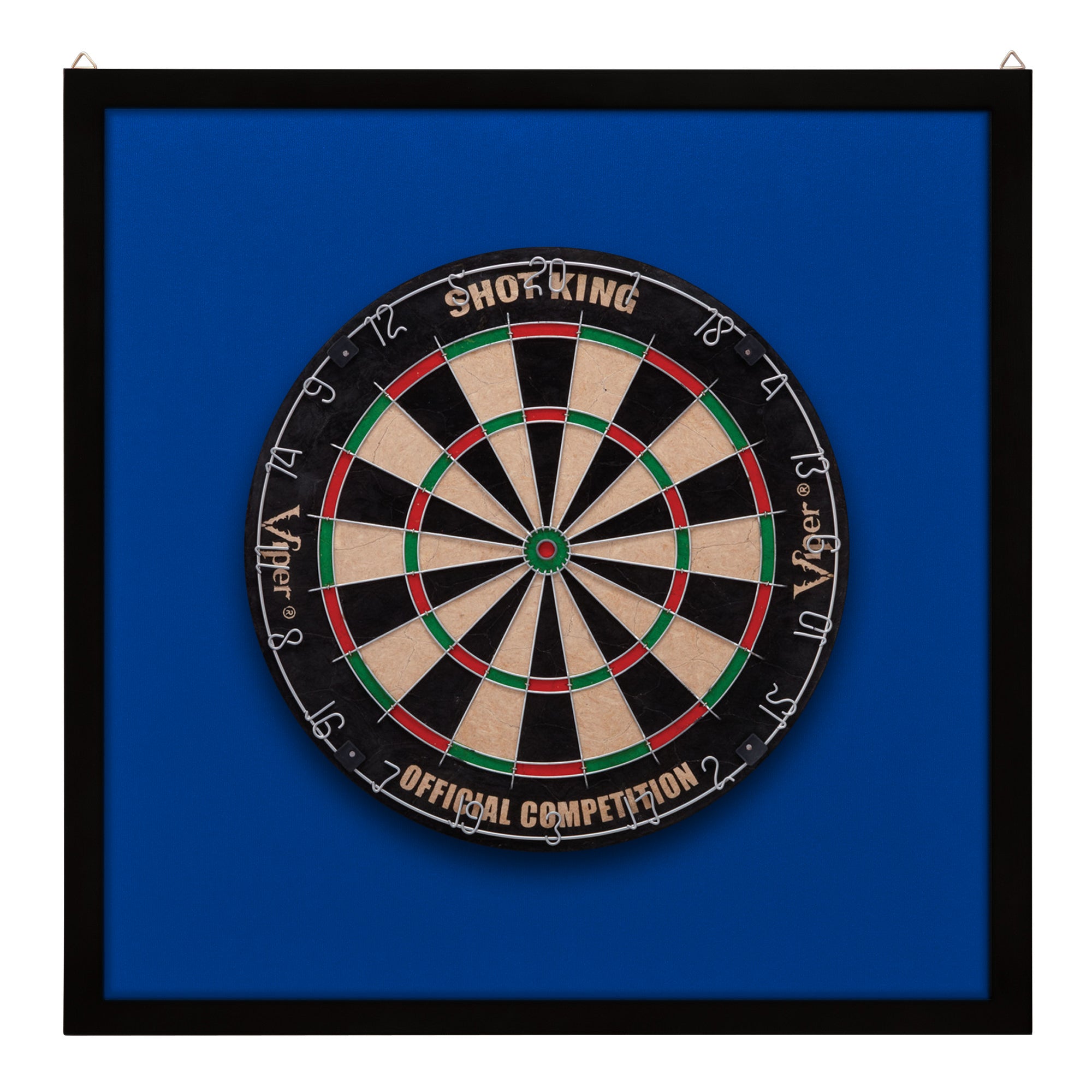 Viper Framed Dartboard Backboard Blue