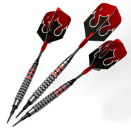 Viper Shot King Soft Tip Dart Set | 80% Tungsten | Red | 20 Grams