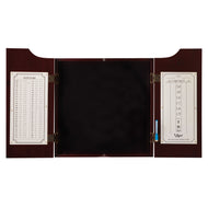 Viper Hudson Dartboard Cabinet, Viper Dead-On Bristle Dartboard, and Viper Black Mariah Steel Tip Darts 22 Grams