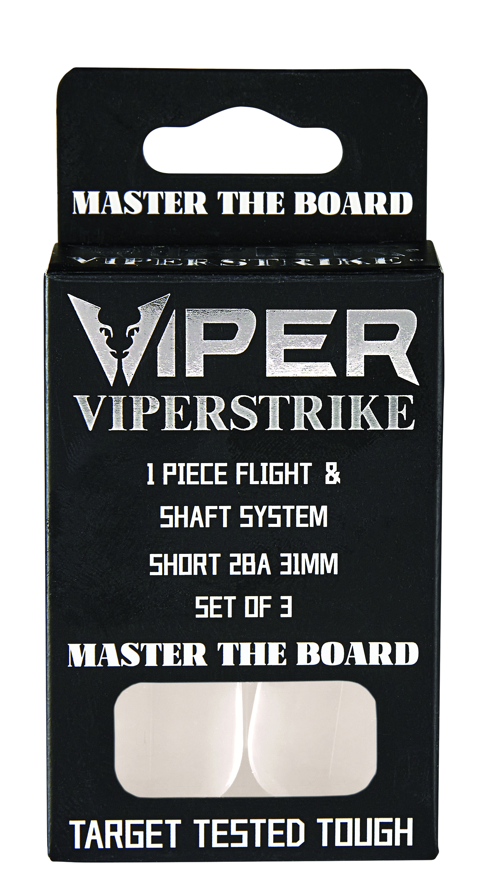 ViperStrike 1-Piece Shaft and Flight White