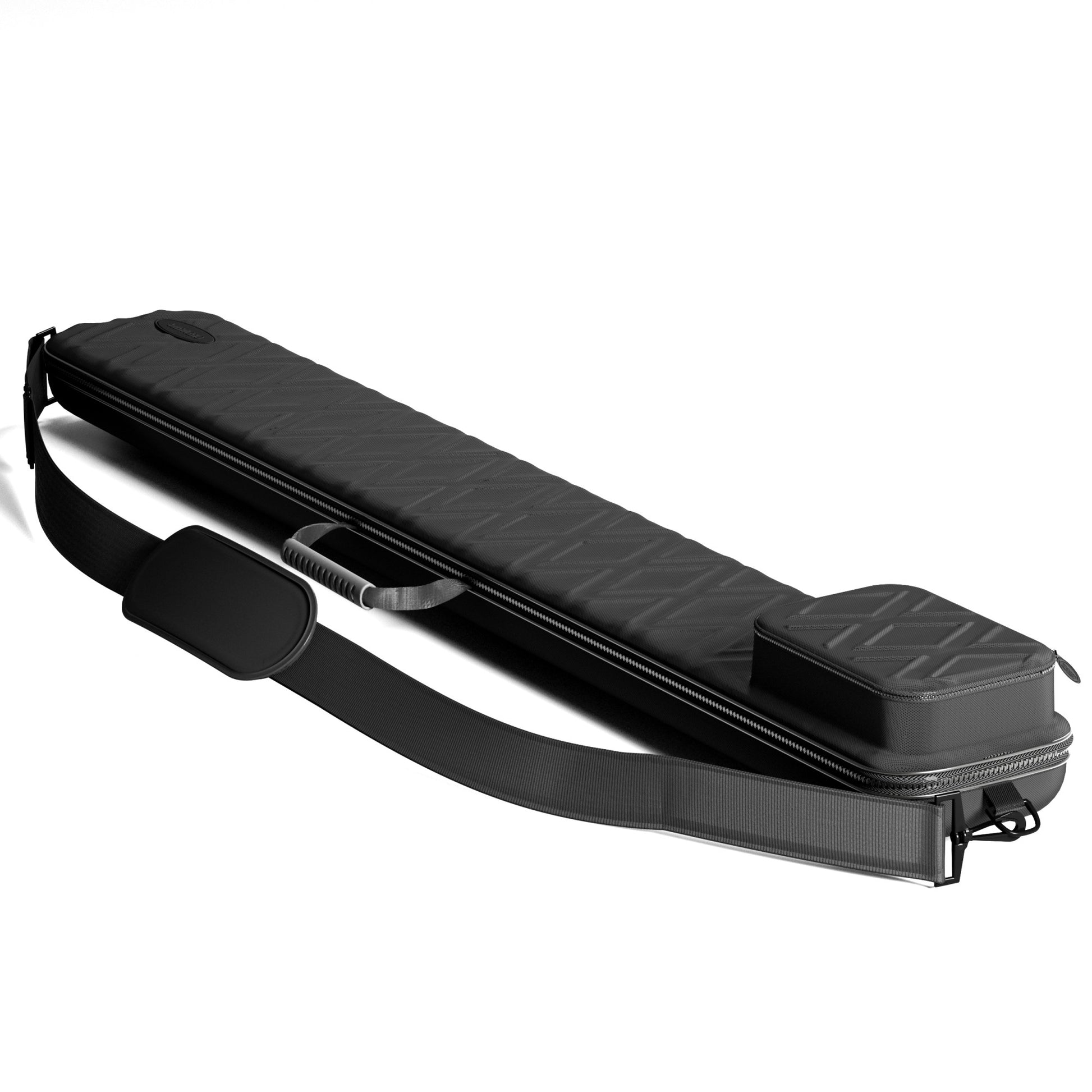 Casemaster Parallax Plus Billiard Cue Case (Pool Stick Case) | Black