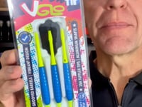 Viper V Glo Soft Tip 18gm Blue Set