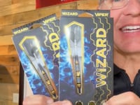 Viper Wizard 18g Soft Tip Darts — Purple & Black Brass