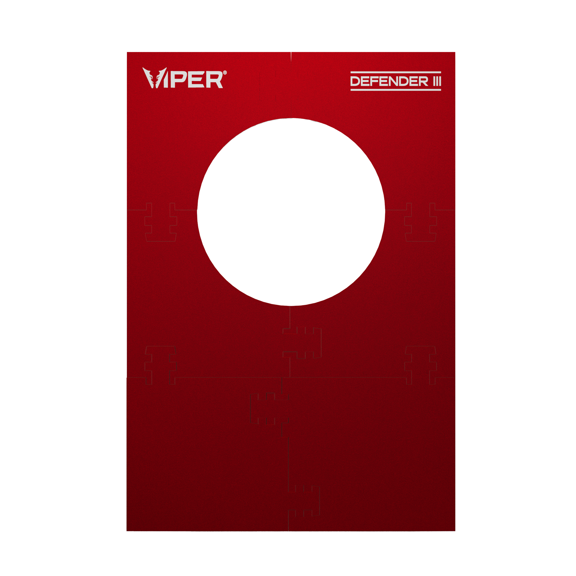 Viper Wall Defender III Dartboard Surround Red