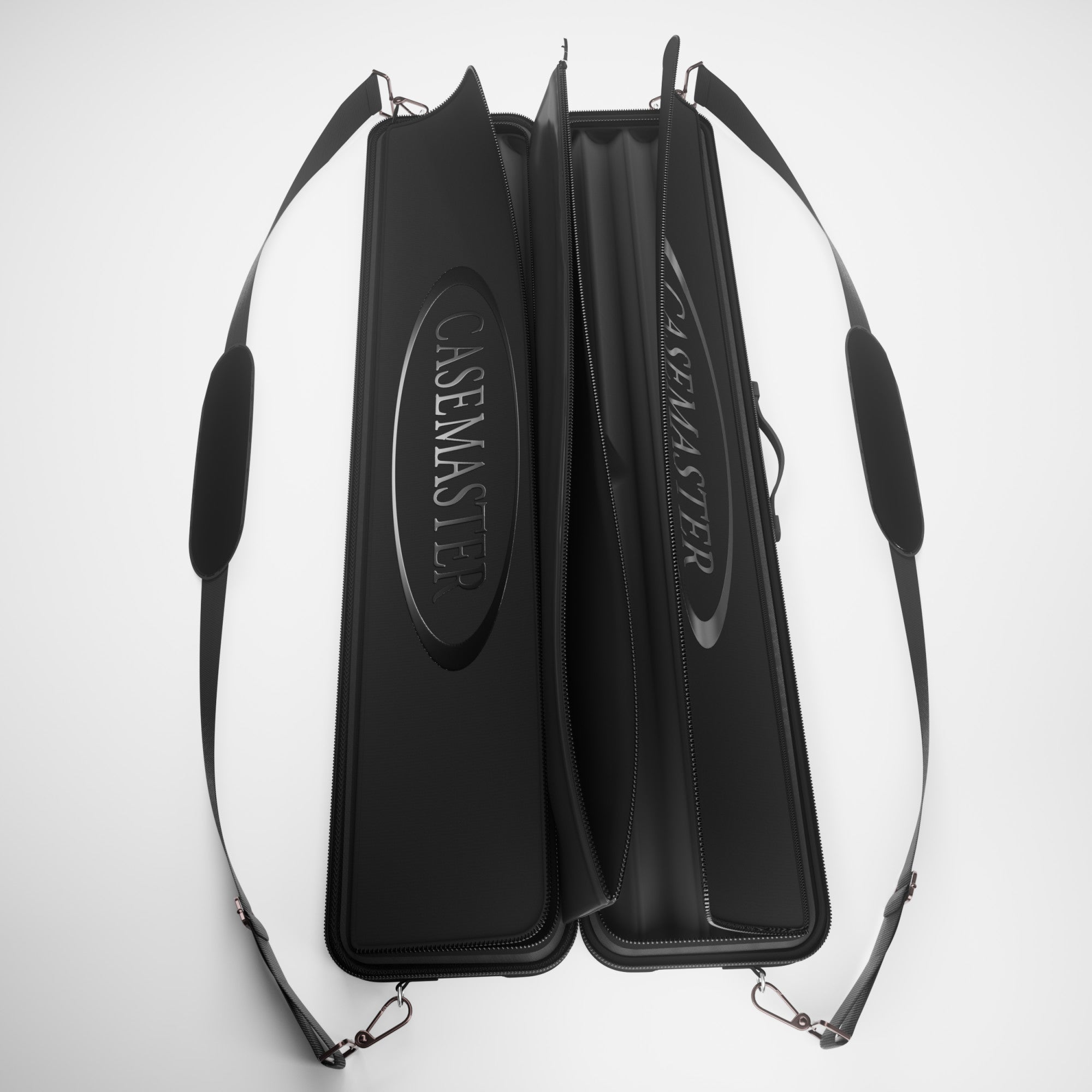 Casemaster Parallax 4x4 Billiard Cue Case (Pool Stick Case) | Black