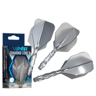 Viper Diamond Core II Standard flight, In-Between shaft, Clear