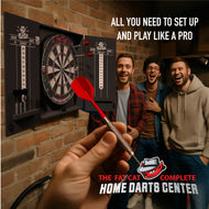 Fat Cat Complete Home Darts Center | The Ultimate All-in-One Dartboard Solution