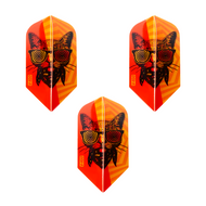 Viper V-100 The Freak Dart Flights Orange Slim