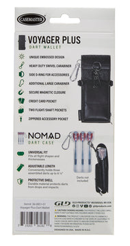 Casemaster Voyager Plus Dart Wallet with Nomad Dart Case | Black