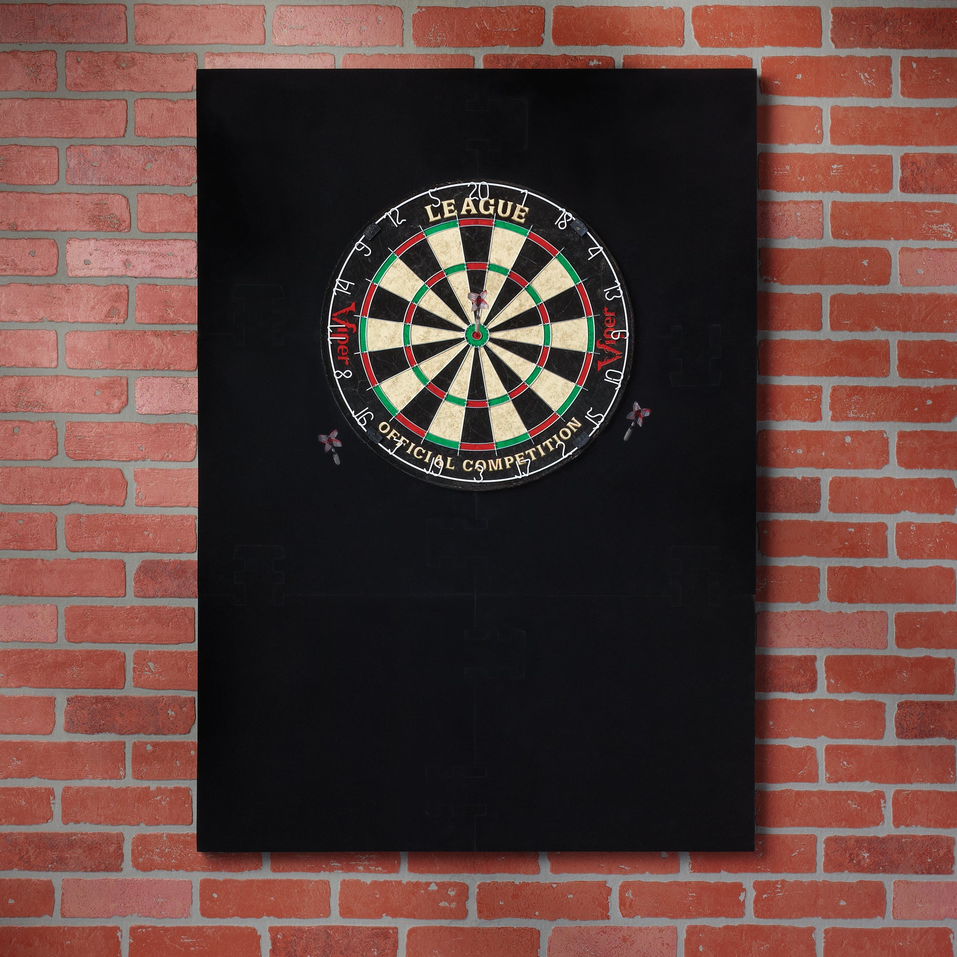 Viper Wall Defender III Dartboard Surround Red