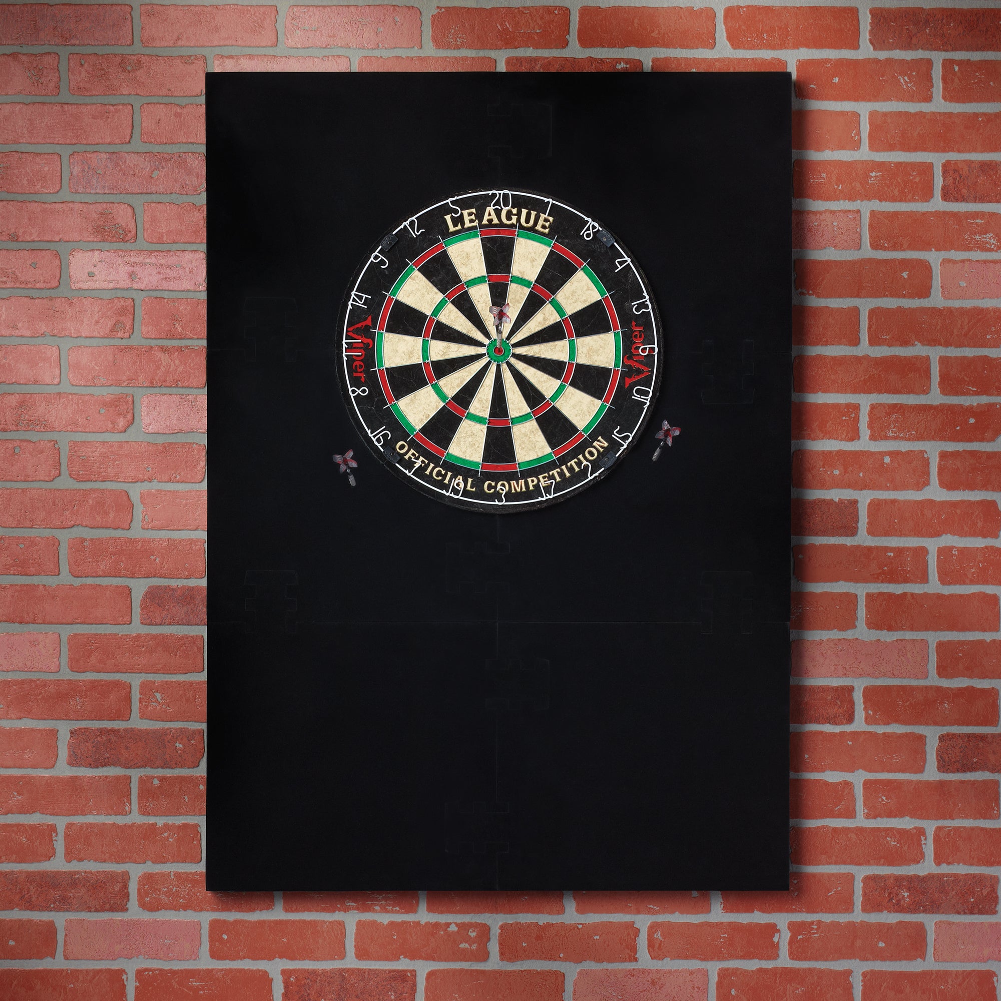 Viper Wall Defender III Dartboard Surround Red