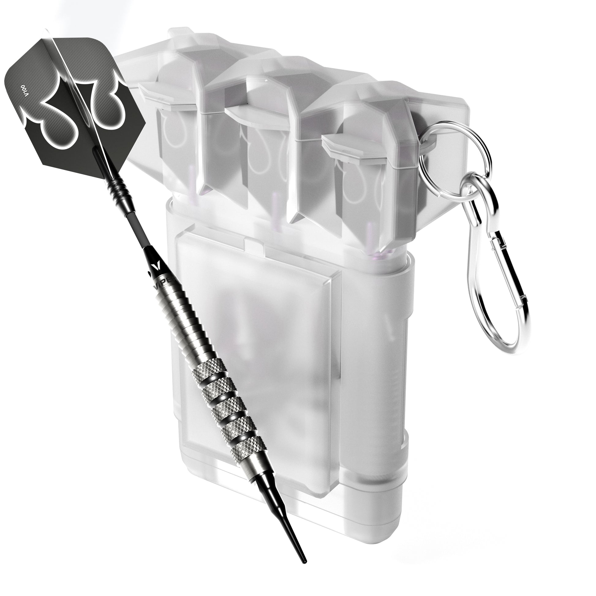 Viper Shot King Soft Tip Dart Set | 80% Tungsten | Black | 20 Grams