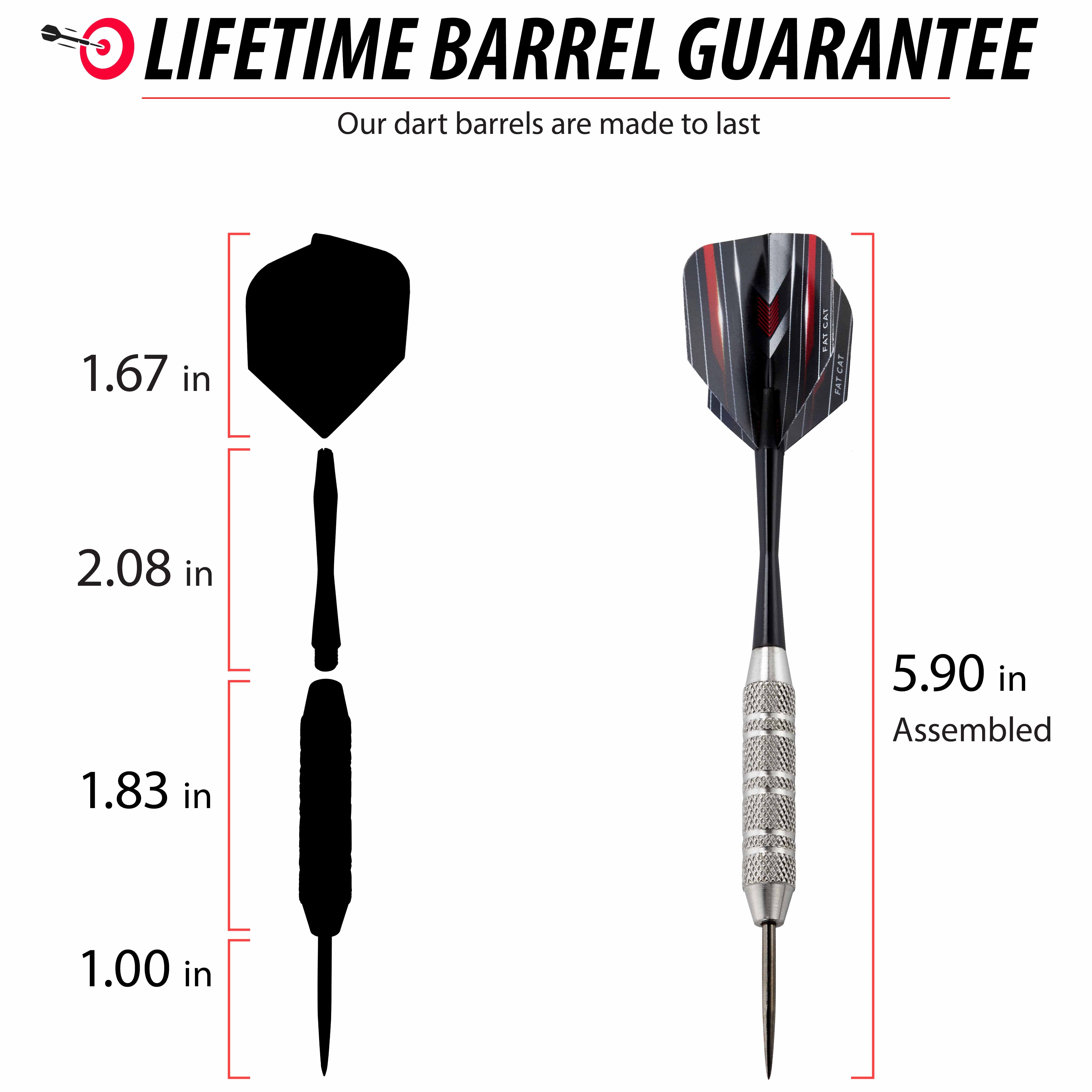 Fat Cat 24 Darts in a Jar Soft Tip 16 Grams