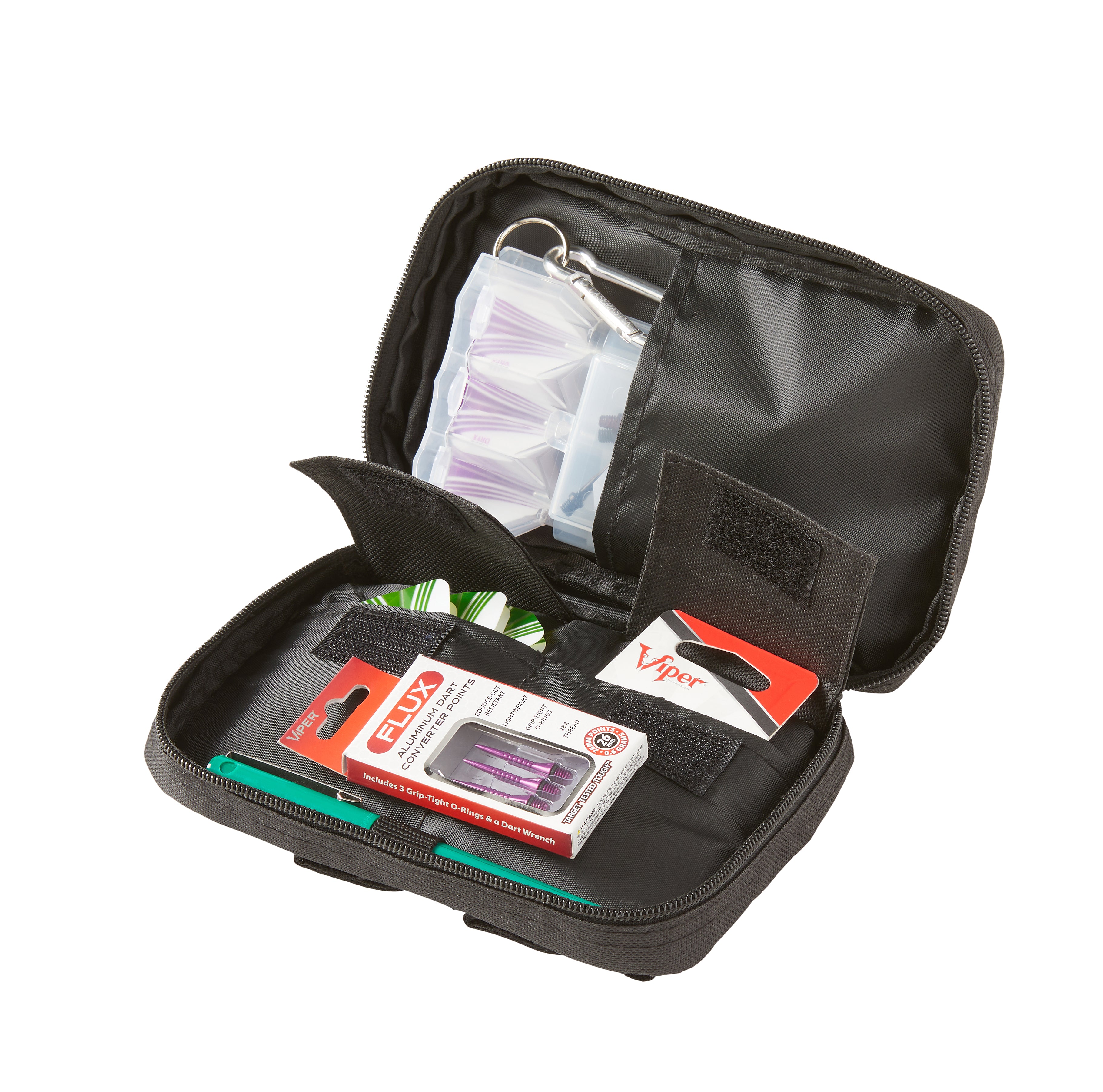 Casemaster Pioneer Dart Wallet with Nomad Dart Case Holder | Black