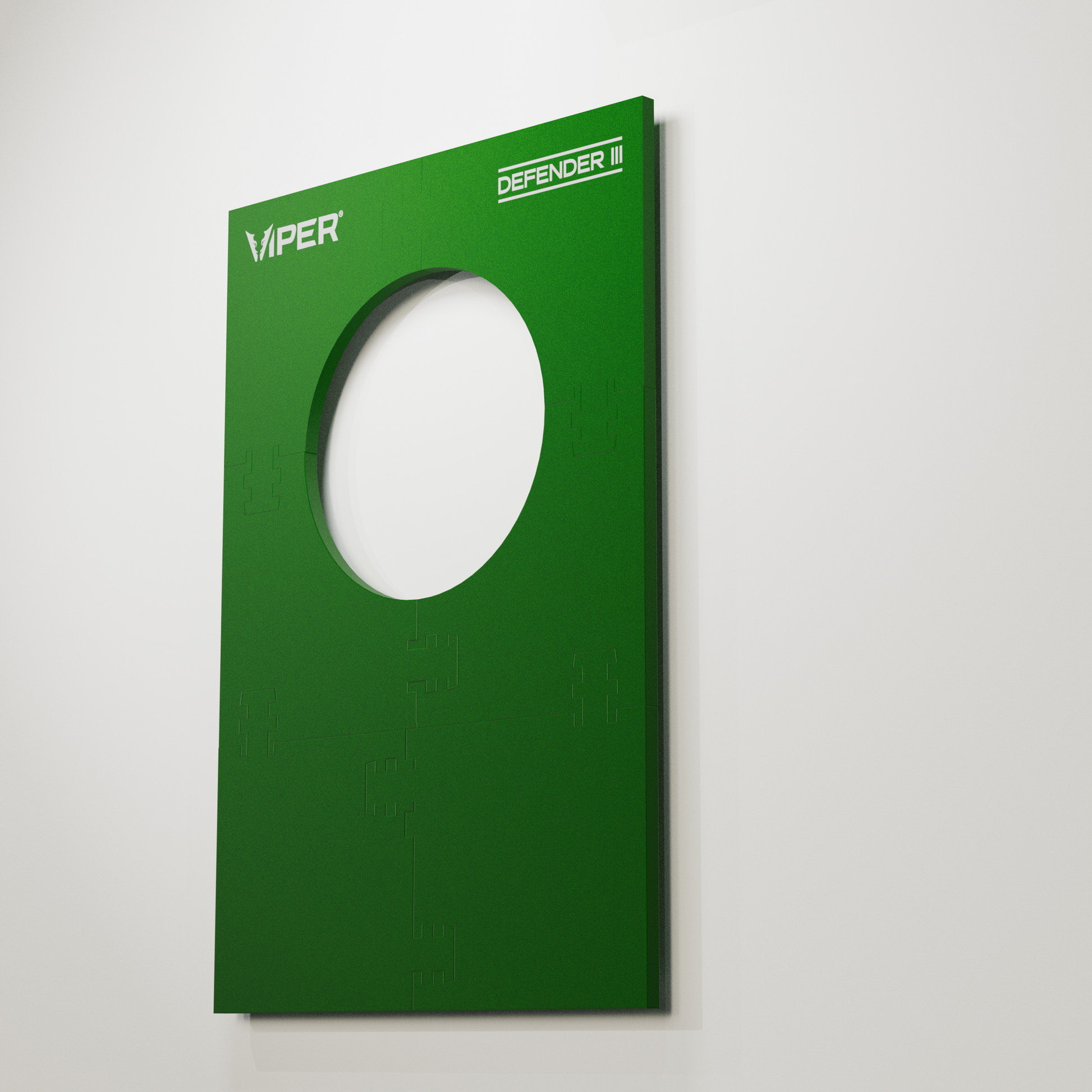 Viper Wall Defender III Dartboard Surround Green