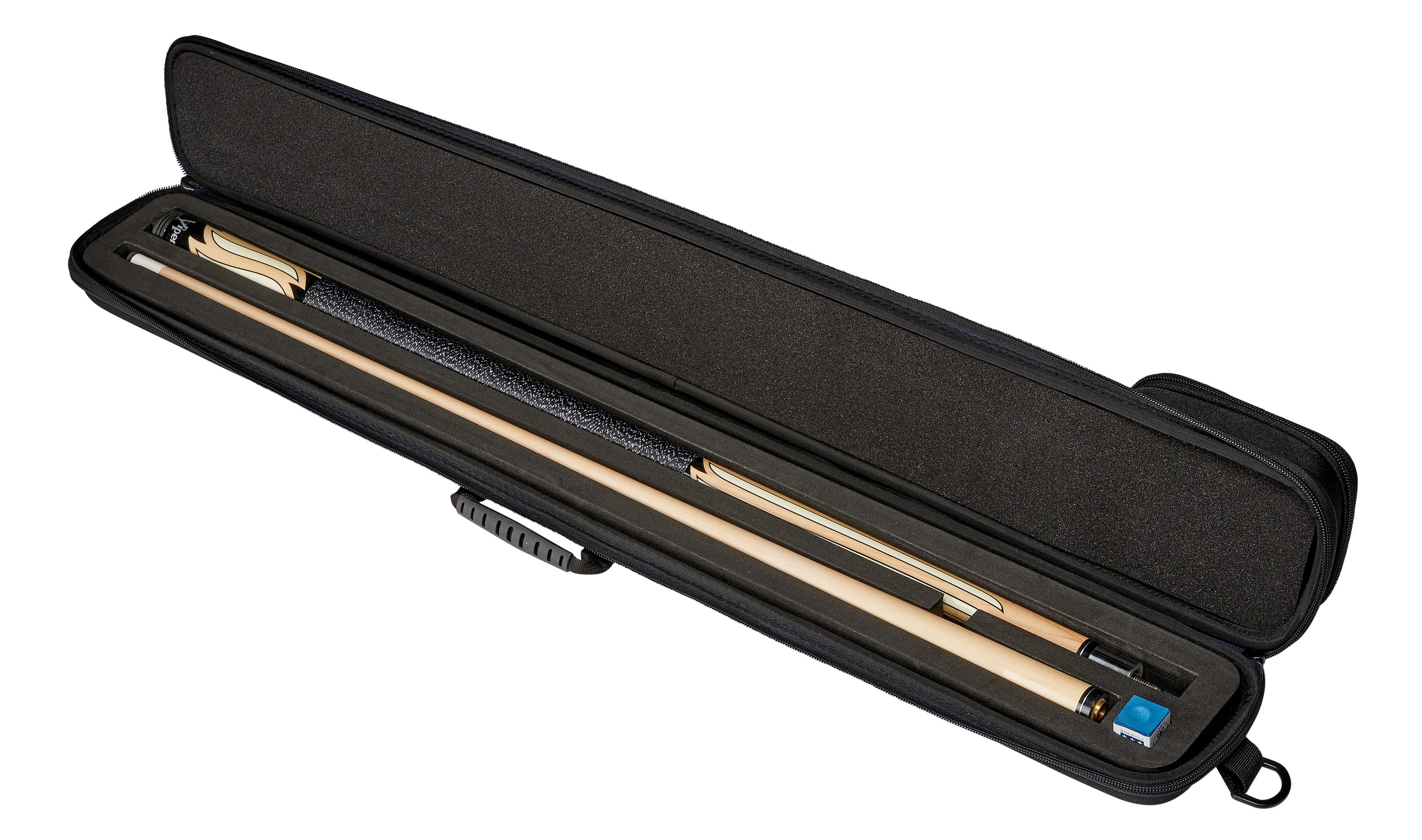 Casemaster Parallax Plus Billiard Cue Case (Pool Stick Case) | Black