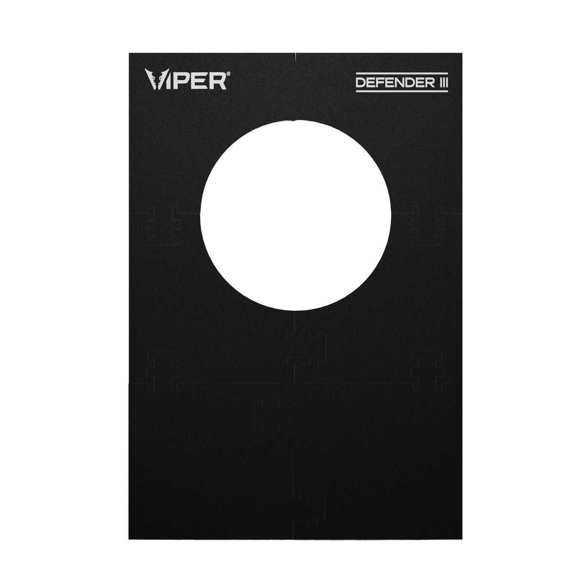 Viper Shot King Sisal Dartboard, Defender III Dart Surround and Viper Edge Throwline