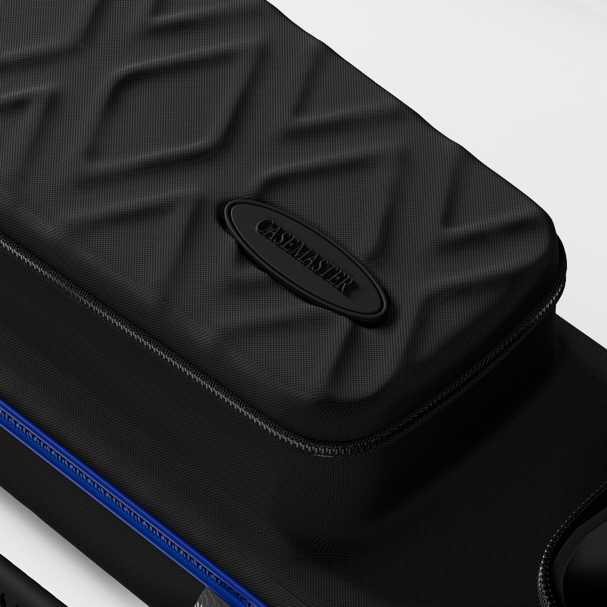 Casemaster Parallax Diamond Billiard Cue Case (Pool Stick Case) | Blue