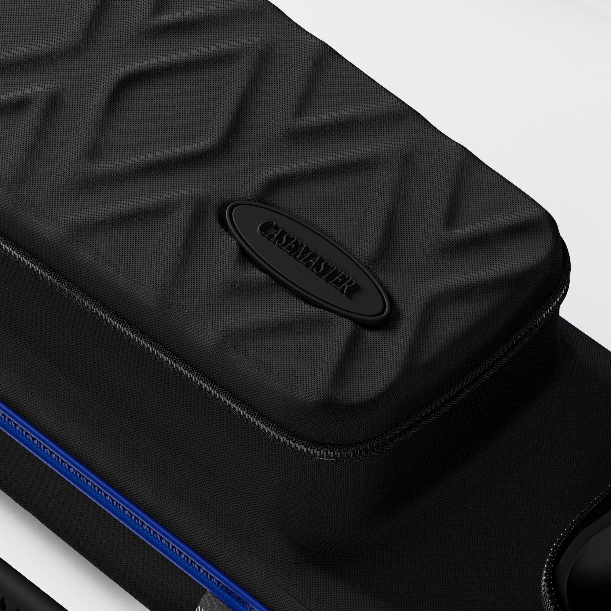 Casemaster Parallax Diamond Billiard Cue Case (Pool Stick Case) | Blue