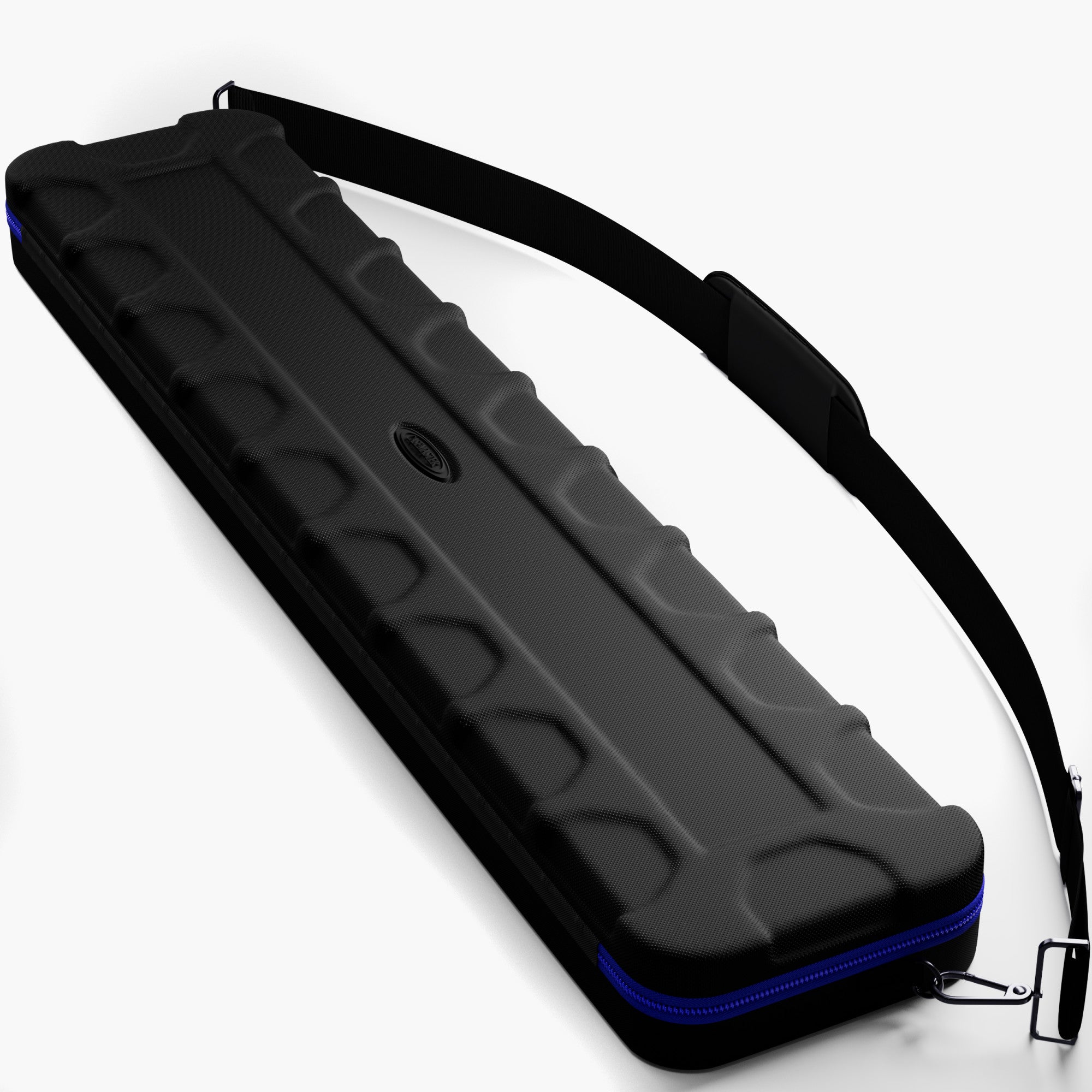 Casemaster Parallax Guard Billiard Cue Case (Pool Stick Case) | Blue