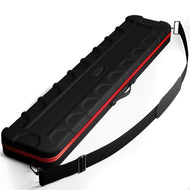 Casemaster Parallax Guard Billiard Cue Case (Pool Stick Case) | Red