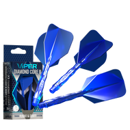 Viper Diamond Core II Standard flight, Medium shaft, Blue