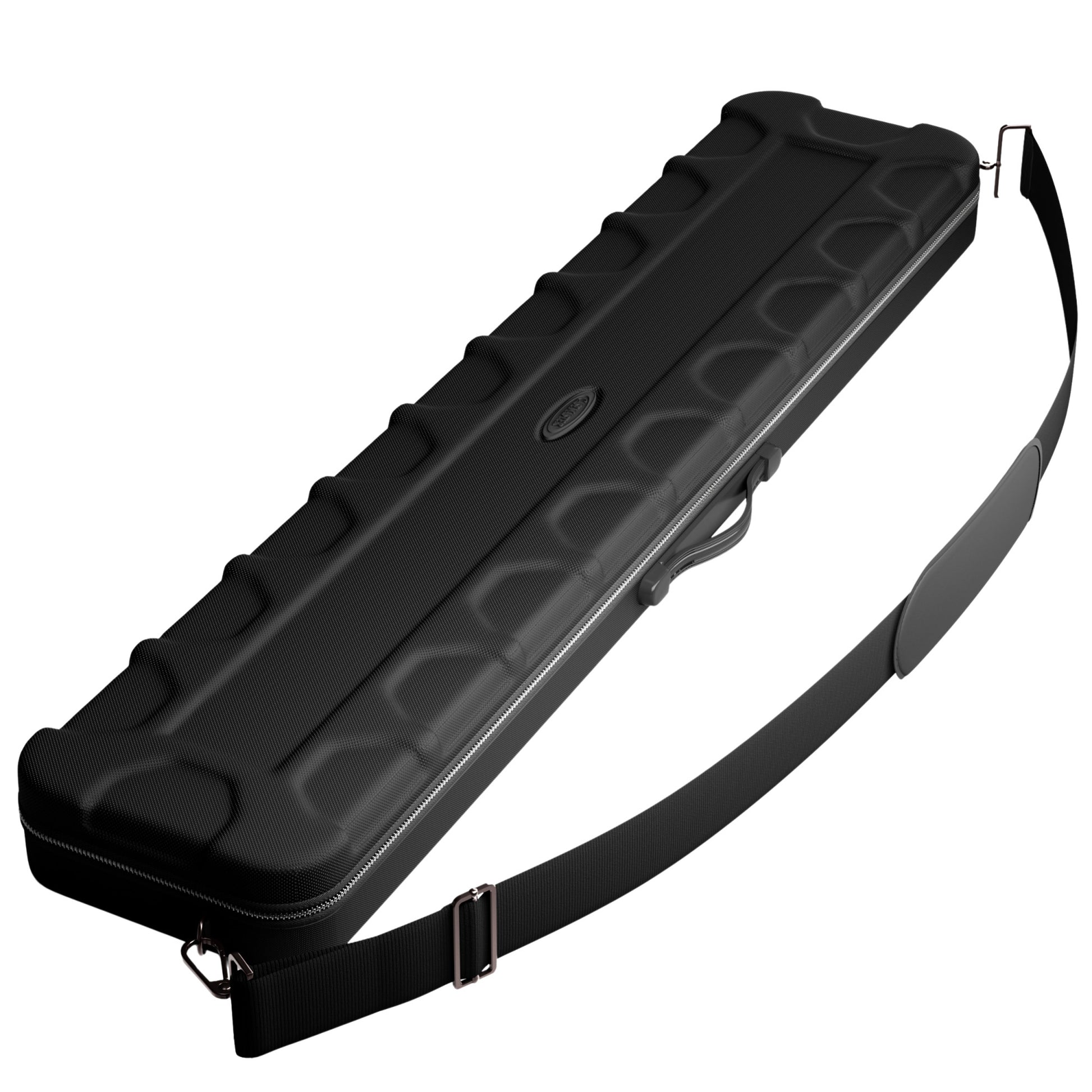 Casemaster Parallax Guard Billiard Cue Case (Pool Stick Case) | Black
