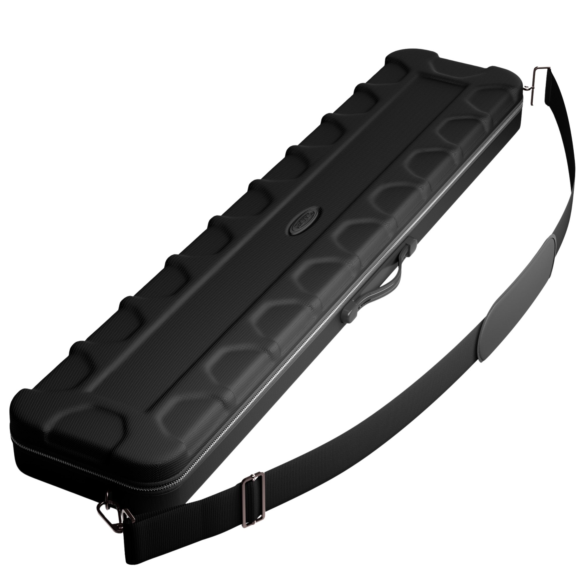 Casemaster Parallax Guard Billiard Cue Case (Pool Stick Case) | Black