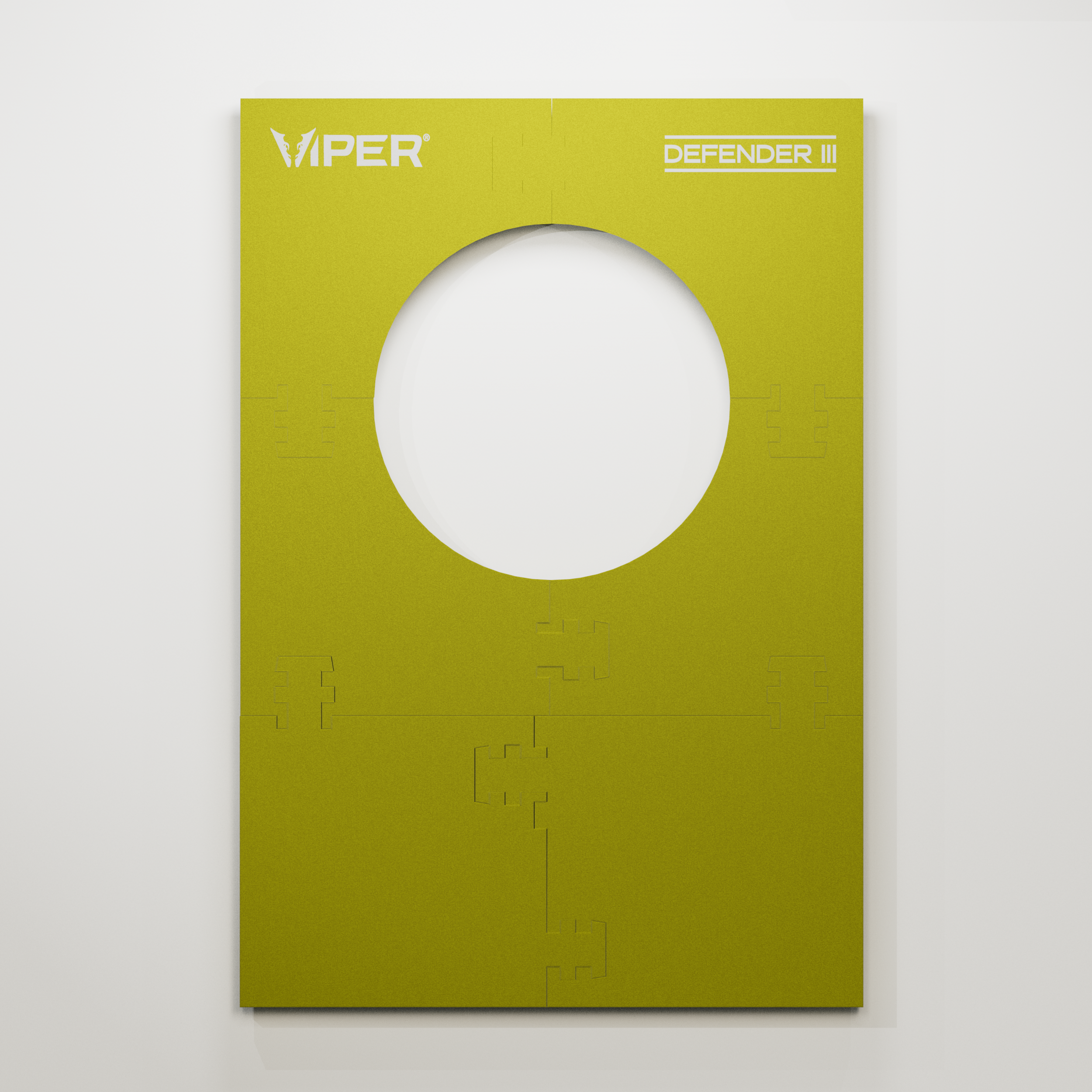 Viper Wall Defender III Dartboard Surround Yellow
