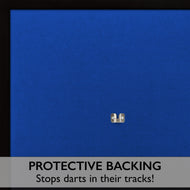 Viper Framed Dartboard Backboard Blue