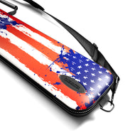 Casemaster Parallax Art Series Billiard Cue Case (Pool Stick Case) | Patriot