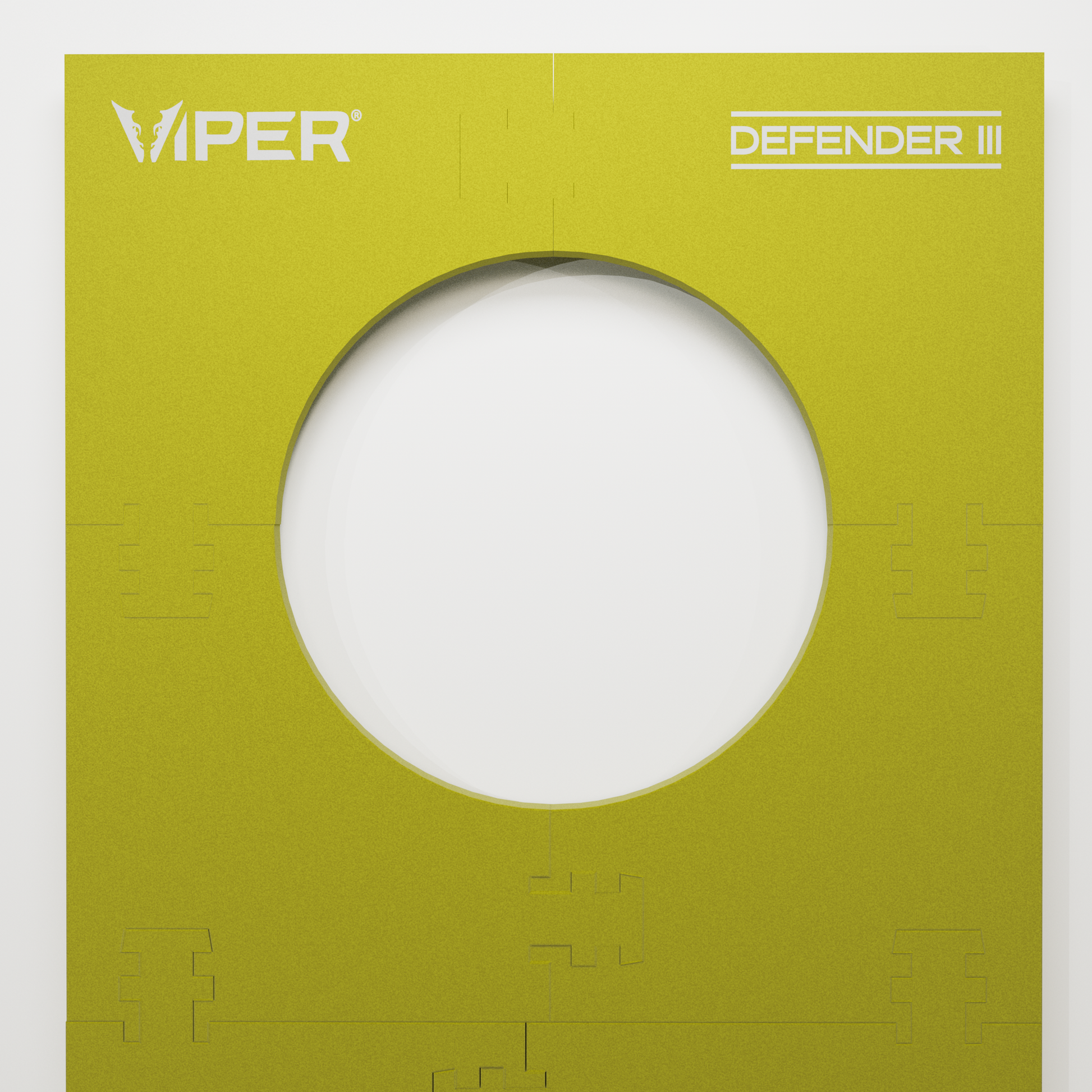 Viper Wall Defender III Dartboard Surround Yellow