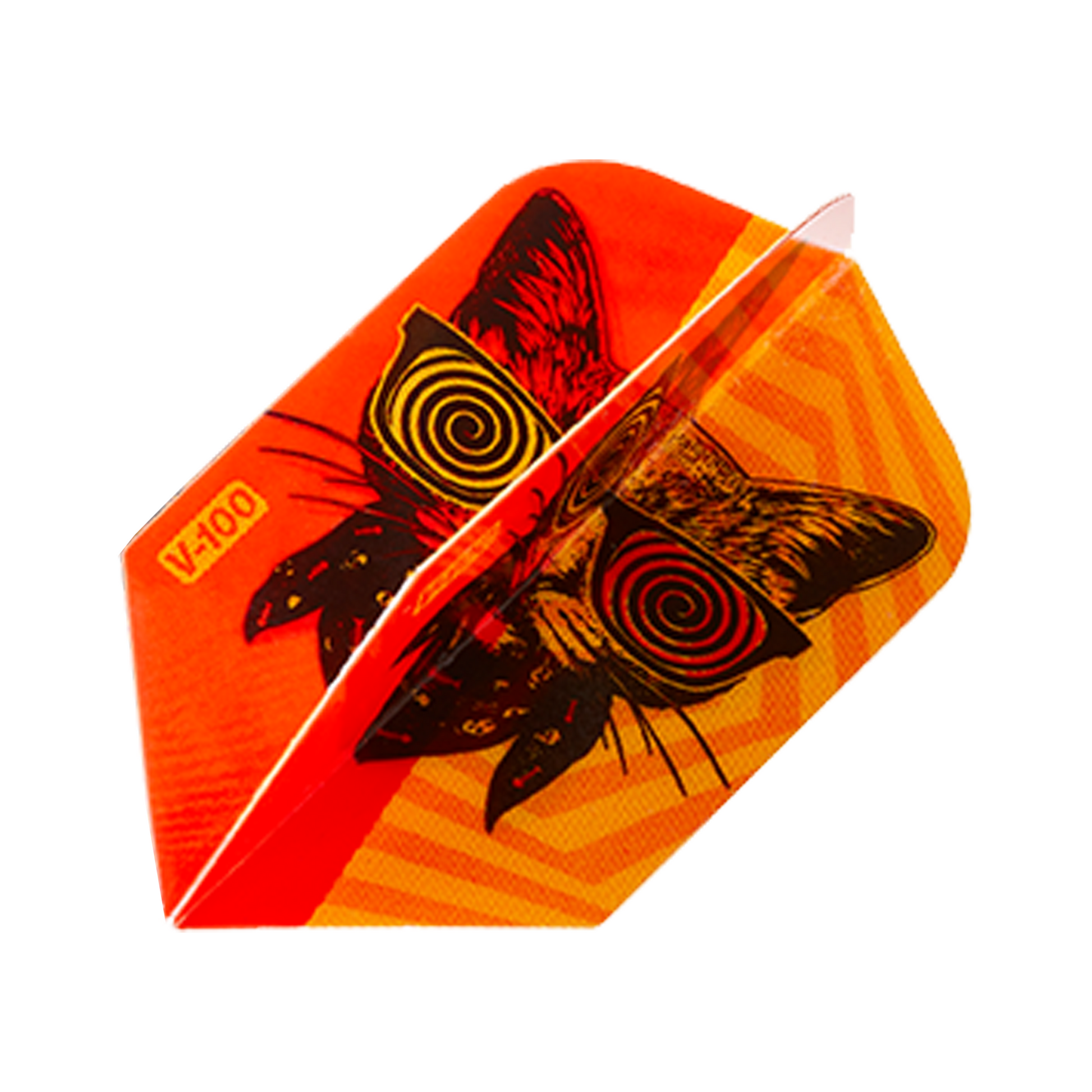Viper V-100 The Freak Dart Flights Orange Slim
